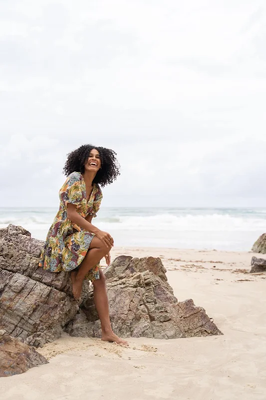The Bodhi Dress - Multiprint