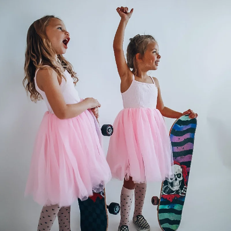 TUTU DRESS | pink | girls **FINAL SALE** Please size up!