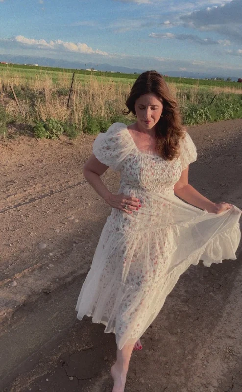 Vineyard Breeze Tulle Dress