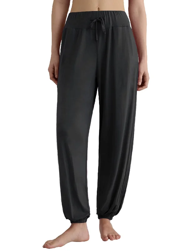 Women's Viscose Harem Lounge Pants Palazzo Pajama Bottoms Elegant Palazzo Trousers