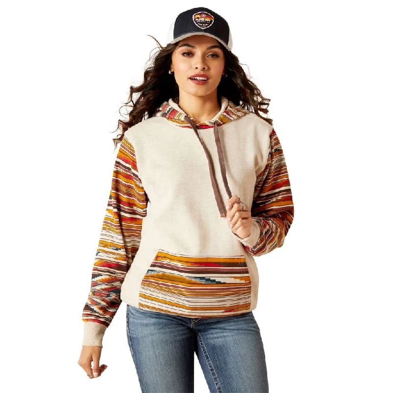 Ariat Ladies Chimayo Hoodie Sunset Saltillo Hoodie with Hem Ribbing Snug Secure