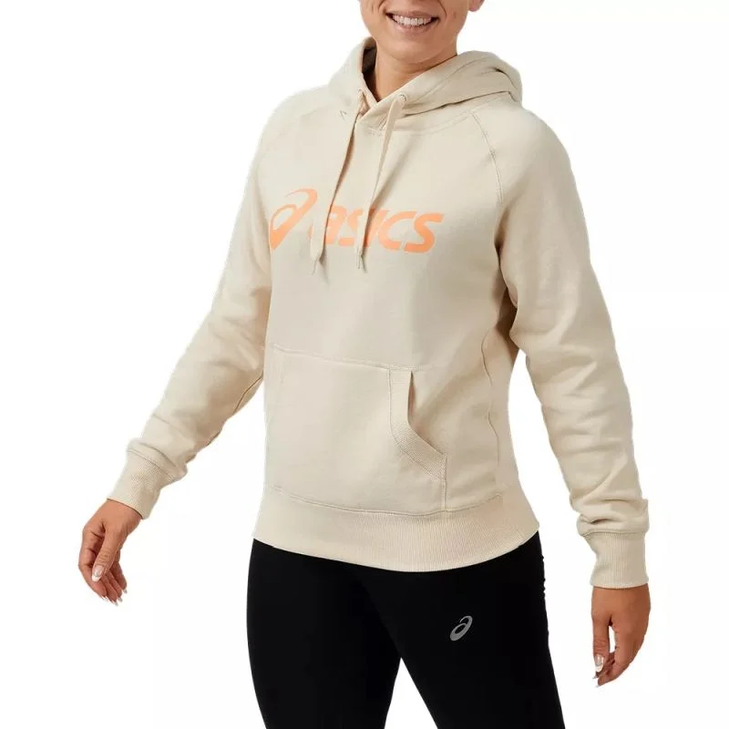 ASICS Womens Fleece Hoodie Hoodie with Ribbed Neckline Snug Warm