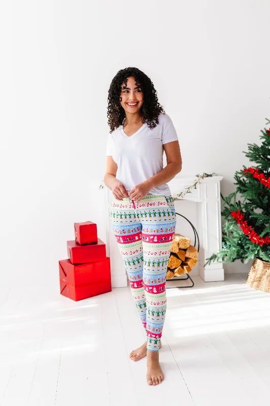 Buddy The Elf™ Fair Isle Winter Wonderland Women's Pants Stylish Harem Pants