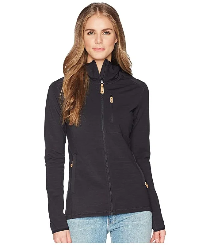 Fjallraven Keb Fleece Hoodie (Women's) Hoodie with Earth Tones Natural Calm