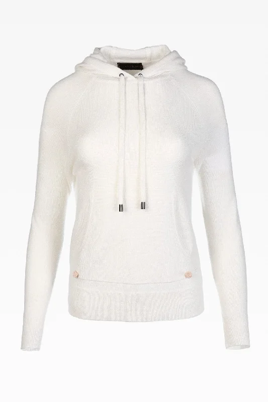 Layla Ladies Relaxed Hoodie Hoodie with Batwing Sleeves Loose Dramatic