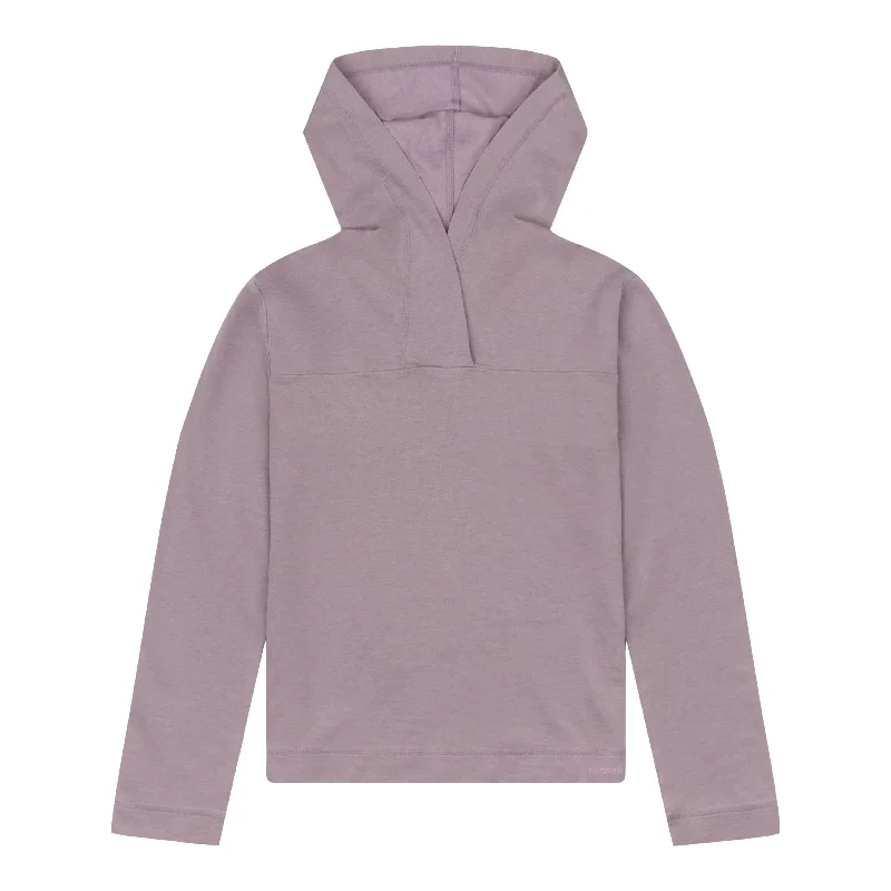 W's Brushed Vitaliti Hoody Hoodie with Lace Feminine Delicate