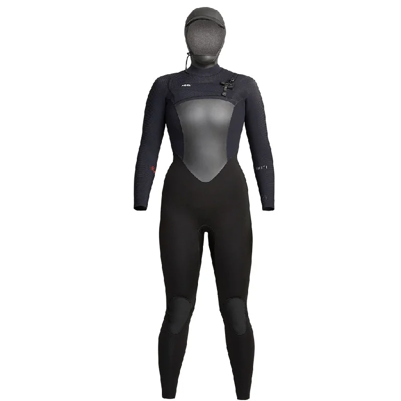 Xcel Infiniti Women's 5/4mm Hooded Wetsuit - FA23 Hoodie with Hem Detail Decorative Unique