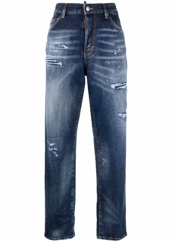 BOSTON JEAN Chic Ripped Jeans