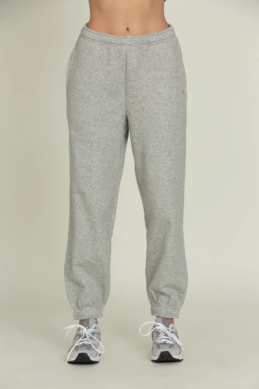 Heather Grey Everyday Sweat Pant Formal Stretch Pants