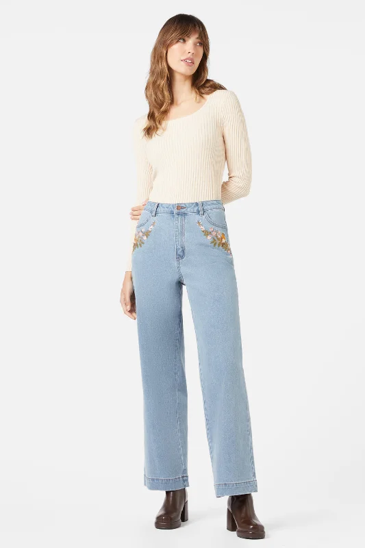 Blossom & Robin Jean Chic Double Waistband Jeans