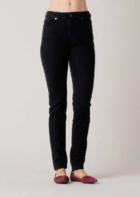 Brooklyn Denim Co. High Rise Skinny Jean - Black Trendy Skinny Fit Jeans