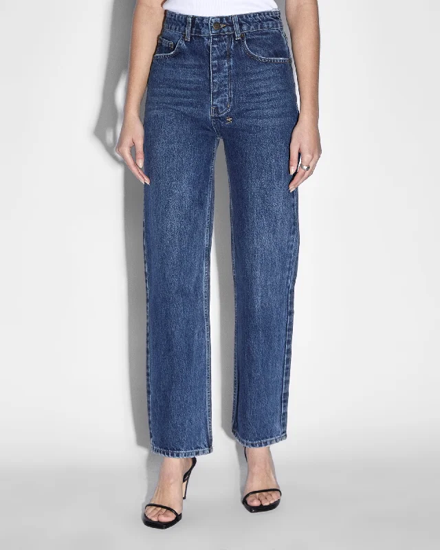 BROOKLYN JEAN RUNAWAY Stylish High-Waist Skinny Denim