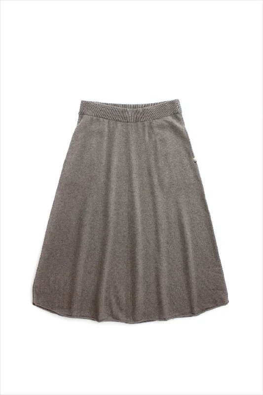 Extreme Cashmere Aline Skirt Tree spandex blend skirt