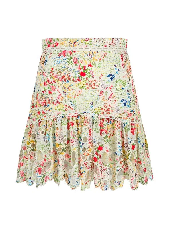 Nicy Skirt linen skirt airy