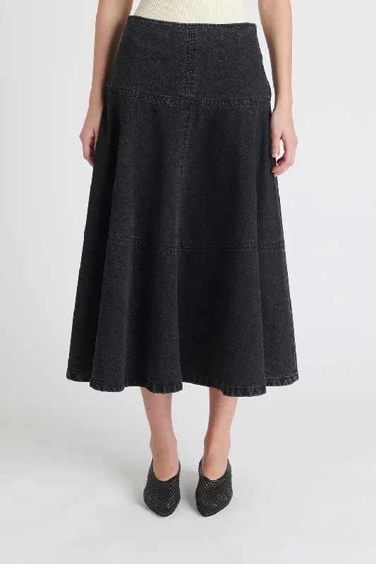 Rachel Comey Esper Skirt Black maxi skirt elegant