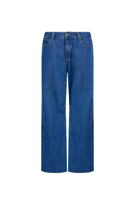 Top Model Cuffed Jean Comfortable Straight-Legged Denim