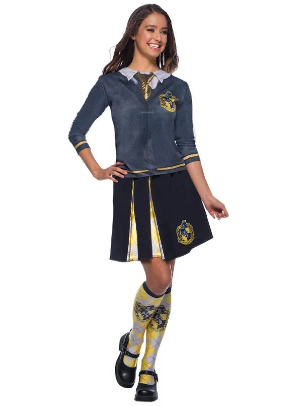 Harry Potter Teen Girls Hufflepuff Costume Skirt maxi skirt elegant