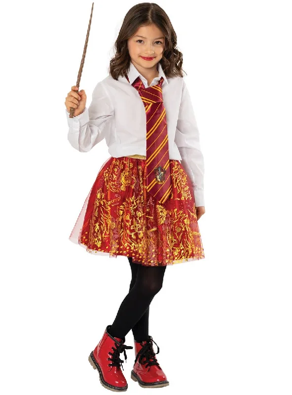 Harry Potter Gryffindor Girls Tutu Costume Skirt lace skirt intricate