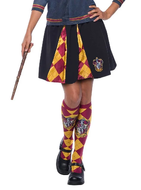 Gryffindor House Teen Girls Book Week Costume Skirt linen skirt relaxed