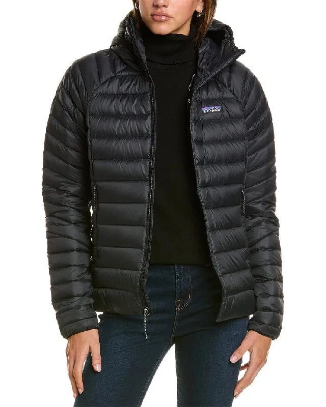 Patagonia Lightweight Down Jacket Hoodie Zip-Up Jacket Button-Up Jacket