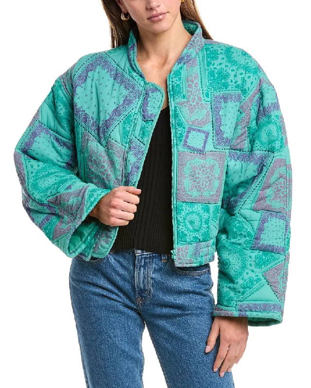 Ba&Sh Macino Jacket Nylon Jacket Polyester Jacket Spandex Jacket