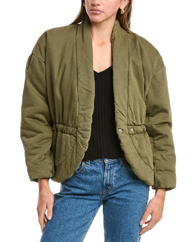 Ba&Sh Caly Jacket Tailored Jacket Straight Jacket A-Line Jacket