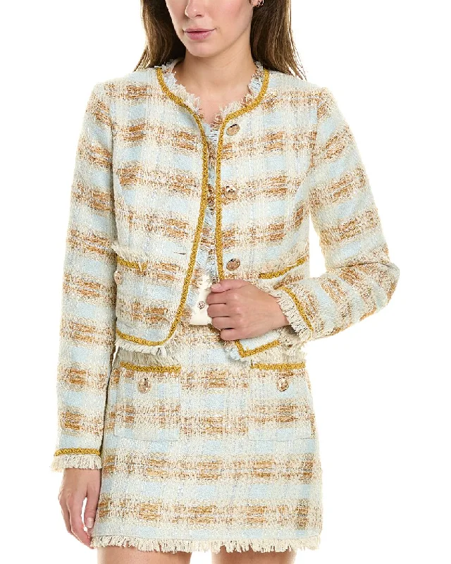 Walter Baker Annabell Jacket Hooded Jacket Caped Jacket Shawl Collar Jacket