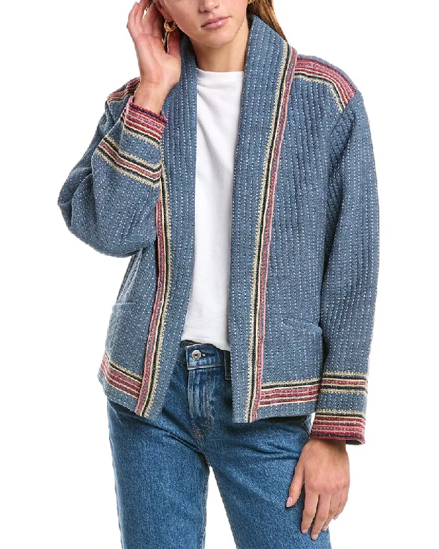 Ba&Sh Ciago Jacket Mesh Jacket Canvas Jacket Denim Jacket