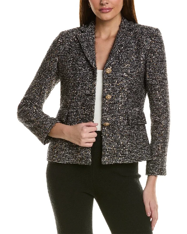 St. John Sequin Jacket Mesh Jacket Canvas Jacket Denim Jacket