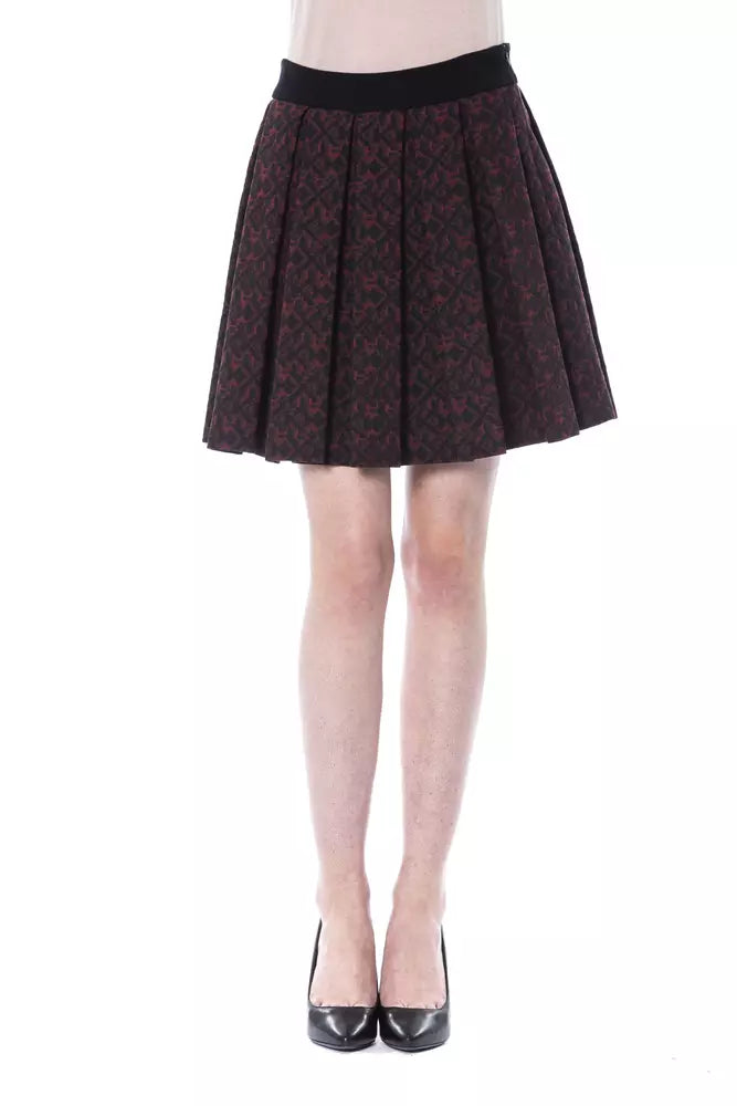 BYBLOS Brown Cotton Women Skirt leather skirt durable