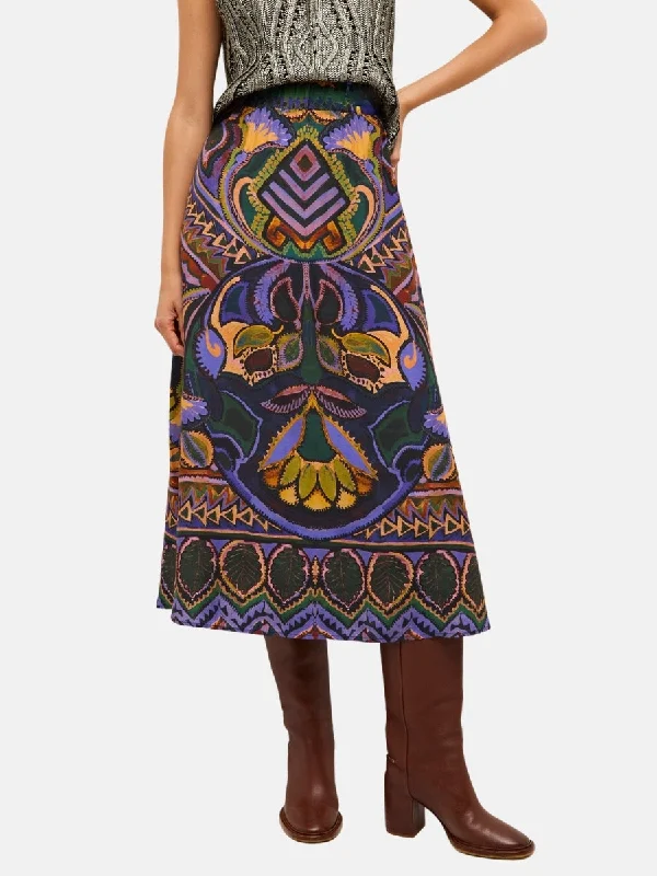 GRACIE SKIRT midi skirt versatile